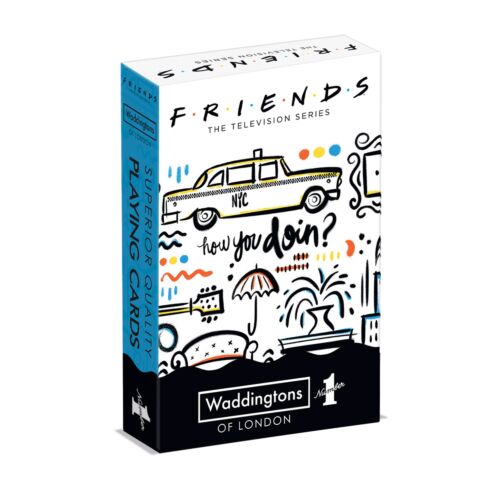 Friends TV Show Icons Waddingtons Of London Playing Cards 