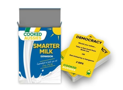 Smarter Milk Expansion Pack Cooked Aussies Party Card Games