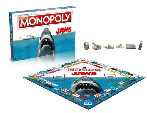 Jaws The Movie Edition Monopoly The Fast Dealing Property Trading Board Game