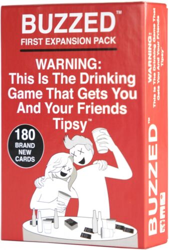 Buzzed: First Expansion Pack The Drinking Card Game Party Adult Games