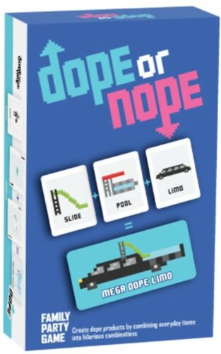 Dope Or Nope The Game Over 350 Cards Family Friendly Party Game Ages 8+