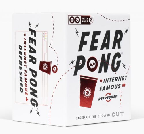Fear Pong Internet Famous Party Game Refreshed Adults Only Ages 18+