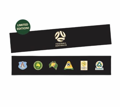 Socceroos Football Australia Set Of 6 Pin Logo Collection Set In Presentation Box