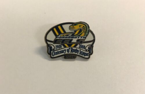 Parramatta Eels NRL Centenary 1908-2008 Metal Lapel Pin Badge