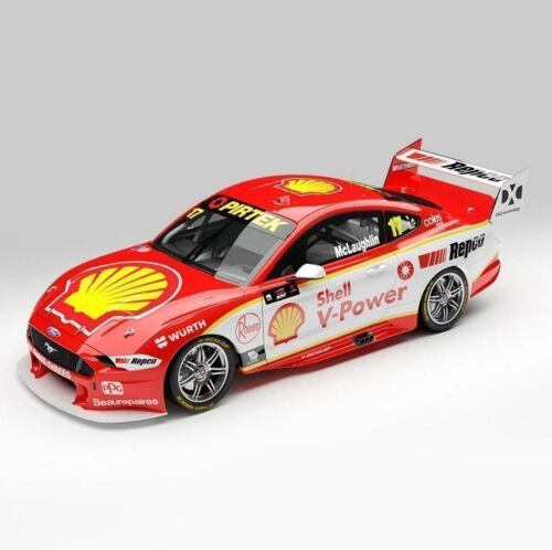 2020 Adelaide 500 Livery #17 Scott McLaughlin Shell V-Power Racing Team Ford Mustang GT Supercar 1:43 Scale Model Car