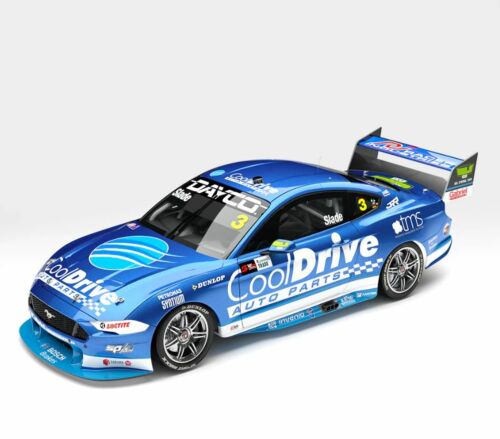 2022 Supercars Championship Season Tim Slade #3 CoolDrive Racing Ford Mustang GT 1:43 Scale Model Car