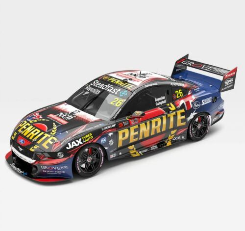 2022 Repco Bathurst 1000 #26 Reynolds / Campbell Penrite Racing Ford Mustang GT 1:43 Scale Model Car 