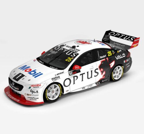 2022 VALO Adelaide 500 Holden Tribute Livery #25 Chaz Mostert Mobil 1 Optus Racing ZB Commodore 1:43 Scale Sealed Body Model Car
