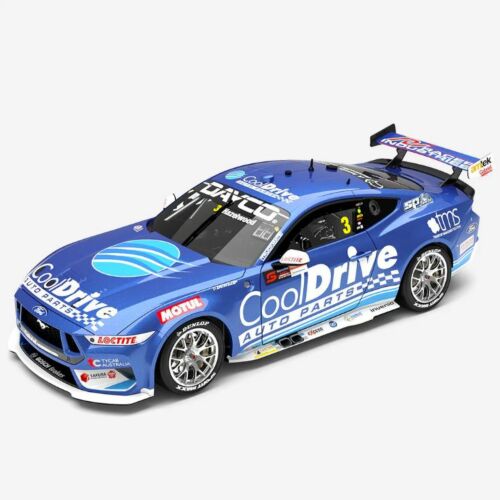 PRE ORDER $50 DEPOSIT - 2023 Repco Supercars Championship Season #3 Todd Hazelwood CoolDrive Racing Ford Mustang GT 1:18 Scale Model Car (*FULL PRICE - $275.00*)