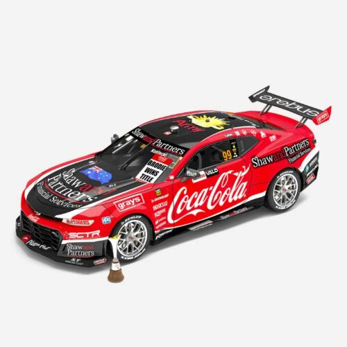 PRE ORDER $100 DEPOSIT - 2023 Championship Winner Brodie Kostecki #99 Coca-Cola Racing By Erebus Chevrolet Camaro ZL1 1:12 Scale Model Car (FULL PRICE - $899.00*)