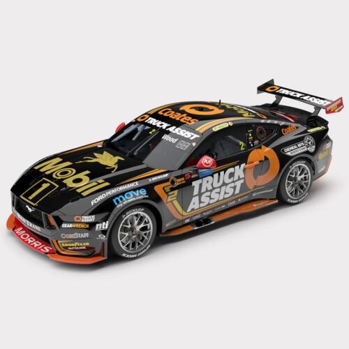 PRE ORDER $50 DEPOSIT -  2024 Panasonic Air Conditioning Sydney SuperNight #2 Ryan Wood Mobil 1 Optus Racing Ford Mustang GT 150th Anniversary Gold Livery 1:18 Scale Model Car (FULL PRICE - $275.00*)