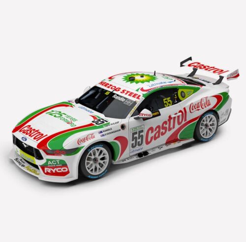 PRE ORDER - 2024 Penrite Oil Sandown 500 Retro Livery #55 Thomas Randle / Tyler Everingham Tickford Racing Ford Mustang GT 1:43 Scale Model Car (FULL PRICE - $99.00*)
