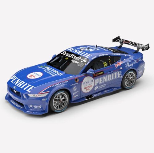 PRE ORDER - 2024 Penrite Oil Sandown 500 Retro Livery #19 Matthew Payne / Garth Tander Penrite Racing Ford Mustang GT 1:43 Scale Model Cars (FULL PRICE - $99.00*)