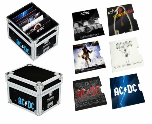 2022/2023 ACDC AC/DC 45th Anniversary 20c Six Coin Collection Coloured Uncirculated Coins Royal Australian Mint RAM