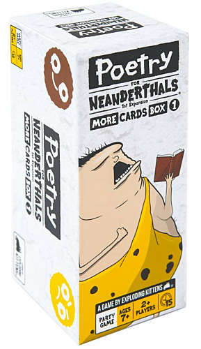 Poetry For Neanderthals First Expansion Pack More Cards Box 1 Ages 7+