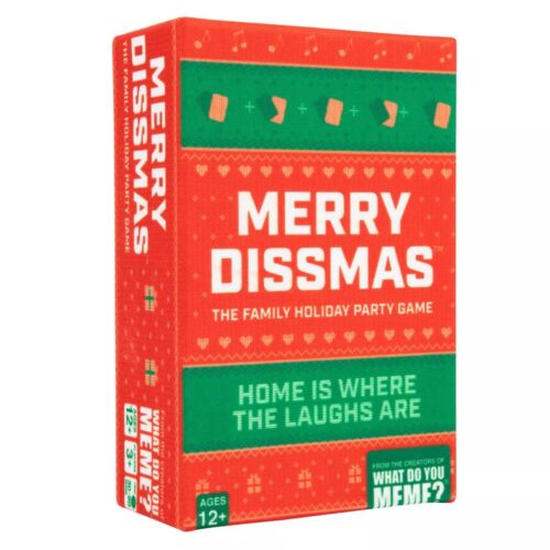 Merry Dissmas Family Holiday Party Game Family Fun Ages 12+