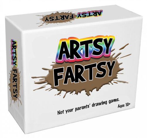 Artsy Farty Drawing Board Game Family Fun Ages 10+