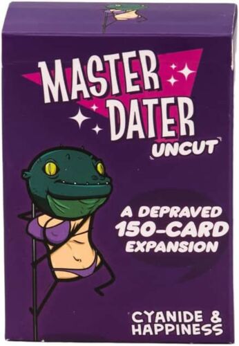 Master Dater Uncut Expansion Adult Party Game Ages 18+