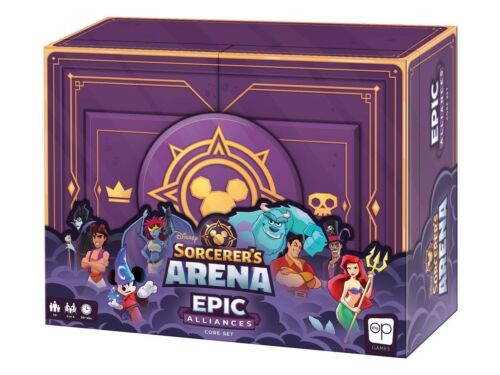 Disney Sorcerers Arena Epic Alliances Core Set Board Game Ages 13+ 