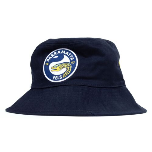 Parramatta Eels NRL Team Macron 2023 Navy Adults Bucket Hat