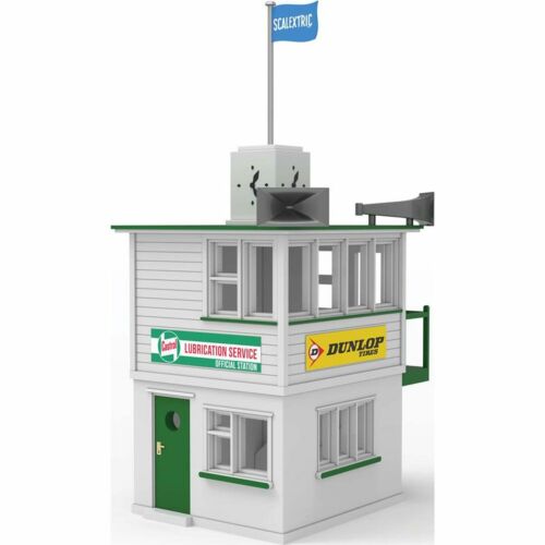 Scalextric Classic Control Tower Trackside 1:32 Scale Resin Model Building