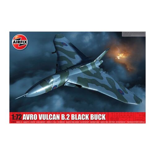 Airfix Avro Vulcan B.2 Black Buck 1:72 Scale Plastic Model Kit (A12013)