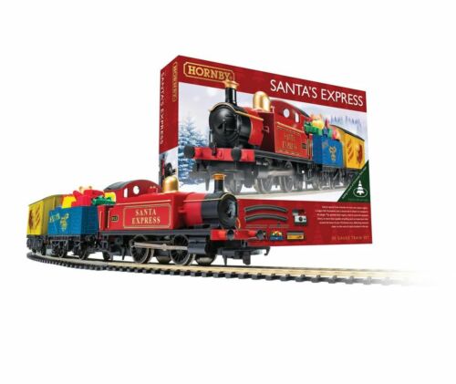 Hornby Santa's Express Christmas 1:76 Scale 00 Gauge Electric Train Set Model Railway