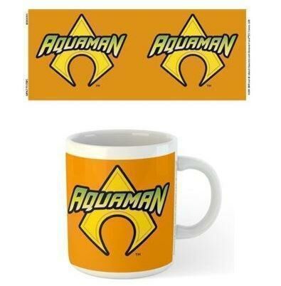 DC Comics Aquaman Logo Design Ceramic 300ml Coffee Tea Mug Cup