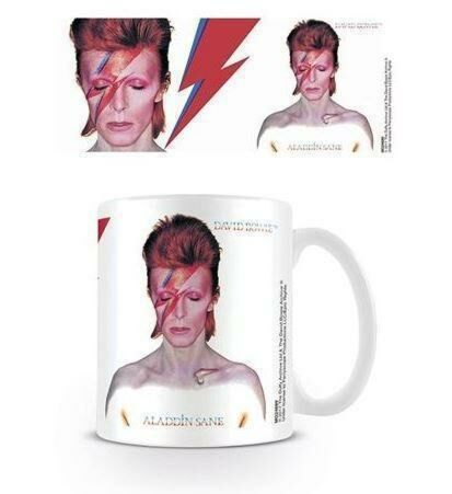 David Bowie Aladdin Sane Ceramic 300ml Coffee Tea Mug Cup
