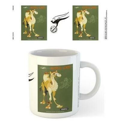 Qantas Middle East Camel Ceramic 300ml Coffee Tea Mug Cup