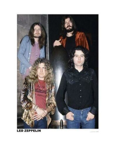 Led zeppelin 1972 Rolled Poster Print Decorative Wall Hanging 610mm x 915mm Slot #22