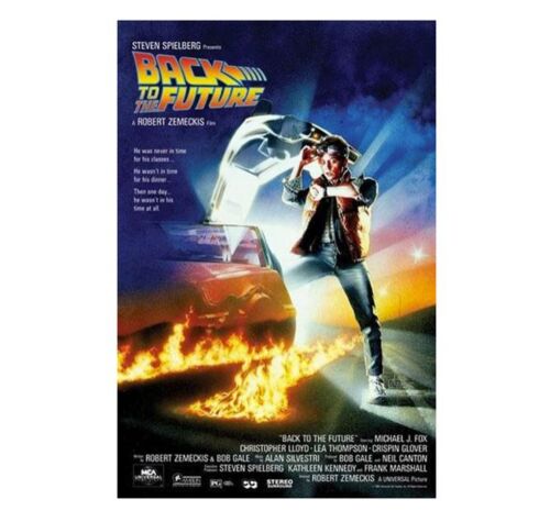 Back To The Future Movie Rolled Poster Print Decorative Wall Hanging 610mm x 915mm Slot #17