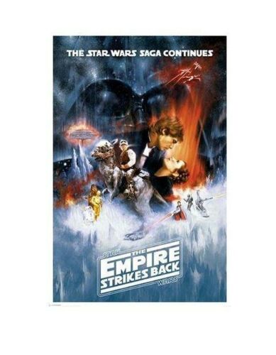 Star Wars The Empire Strikes Back Movie Rolled Poster Print Decorative Wall Hanging 610mm x 915mm Slot #18