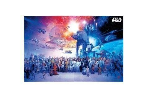 Star Wars Classic Universe Rolled Poster Print Decorative Wall Hanging 610mm x 915mm Slot #15