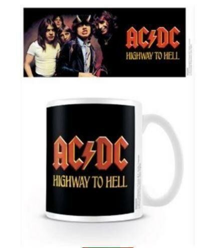 AC/DC Highway To Hell Design Ceramic 300ml Coffee Tea Mug Cup