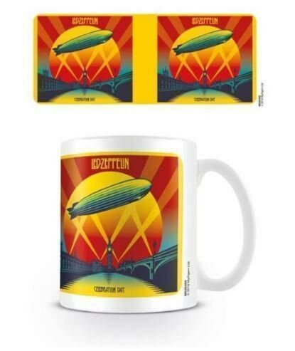 Led Zeppelin Celebration Day Design Ceramic 300mL Coffee Tea Mug Cup