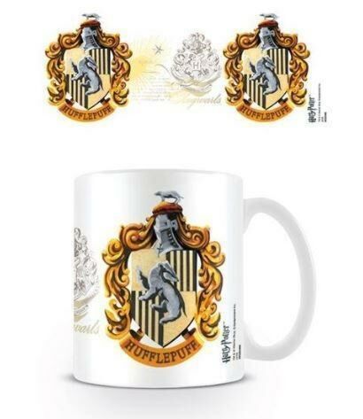 Harry Potter Hufflepuff Crest Design Ceramic 300ml Coffee Tea Mug Cup