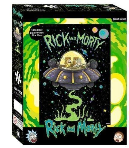 Rick And Morty 1000 Piece Jigsaw Puzzle Fun Activity Gift Idea