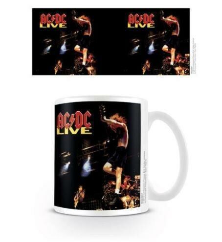 AC/DC ACDC Live In Concert Design 300ml Ceramic Coffee Tea Mug Cup