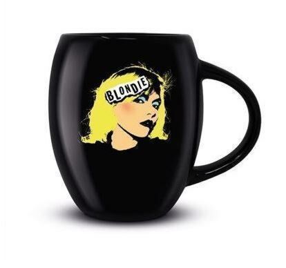 Blondie Punk Black Curve Design 450mL Cermaic Coffee Tea Mug Cup