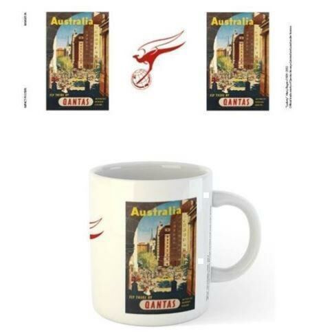 Qantas Australia Fly To Sydney Australia Design 300ml Coffee Tea Mug Cup