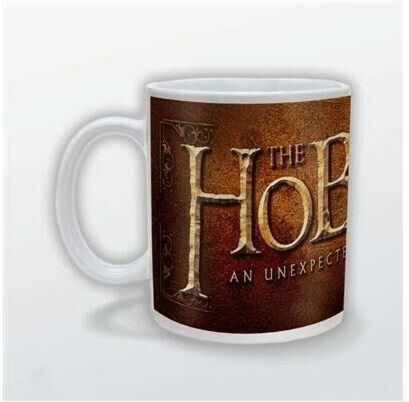 The Hobbit Movie Logo Ornate 300ml Coffee Tea Mug Cup