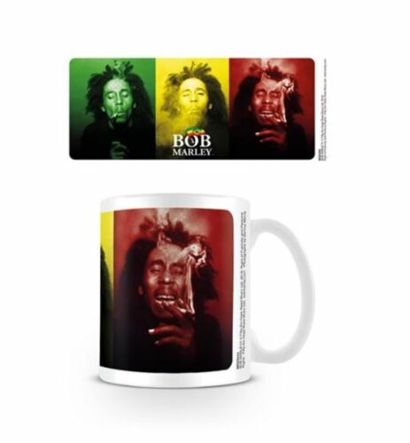 Bob Marley Tricolour Smoke Design 300ml Coffee Tea Mug Cup