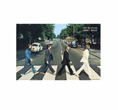 The Beatles Abbey Road Album Cover Rolled Poster Print Decorative Wall Hanging 610mm x 915mm Slot #49