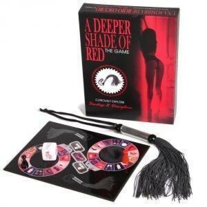 A Deeper Shade Of Red The Game Curiously Explore Bondage & Discipline Adults Only Board Game