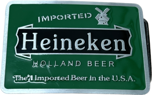 Heineken Holland Beer Brewing Company Belt Buckle 