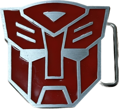 Transformers Autobot Red Belt Buckle