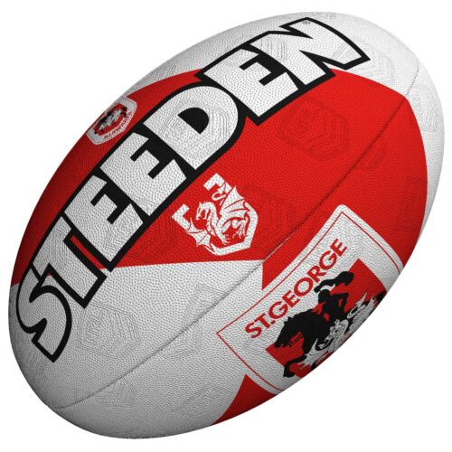 St George Dragons NRL Logo Full Size 5 Large Football Foot Ball Footy