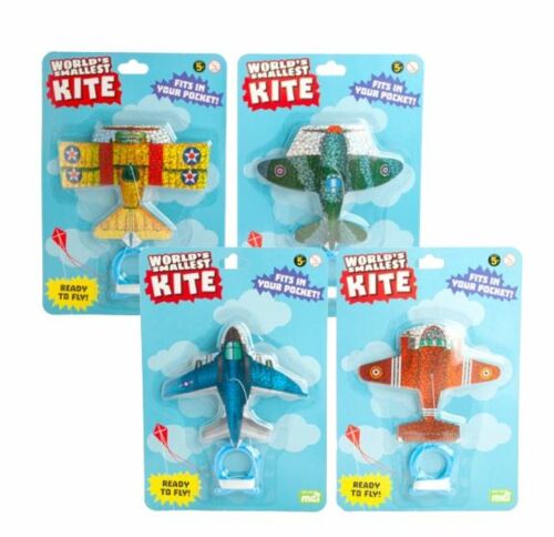 World's Smallest Fighter Planes Kite Pocket Size Assorted Designs
