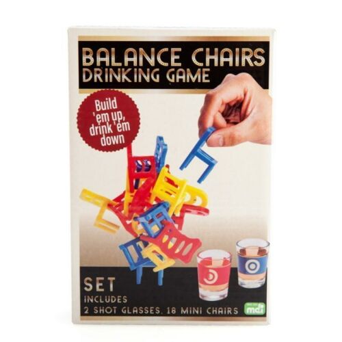 Balance Chairs Drinking Game Alcohol Adults Only 